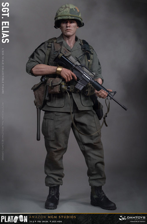 Platoon: Sergeant Elias Grodin, 1/6 Figur von Damtoys