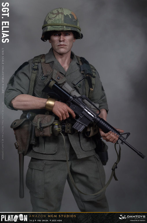 Platoon: Sergeant Elias Grodin, 1/6 Figur von Damtoys