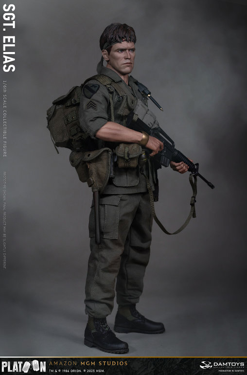 Platoon: Sergeant Elias Grodin, 1/6 Figur von Damtoys