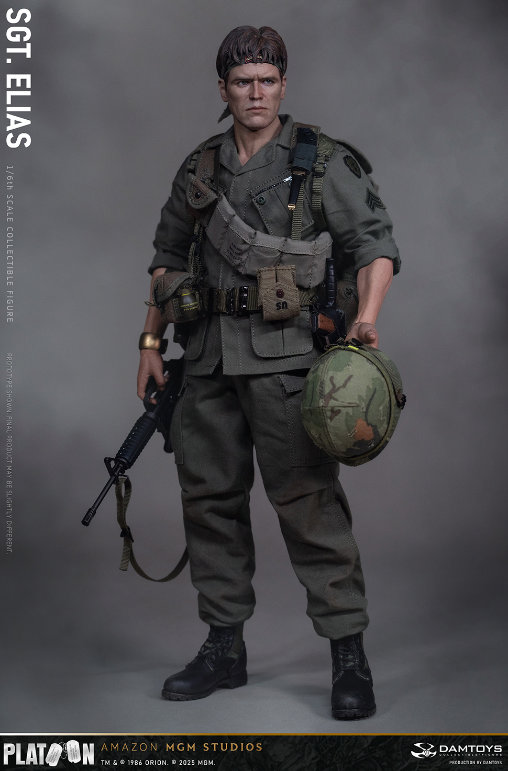 Platoon: Sergeant Elias Grodin, 1/6 Figur von Damtoys