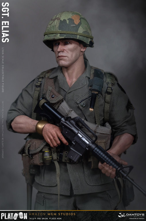 Platoon: Sergeant Elias Grodin, 1/6 Figur von Damtoys