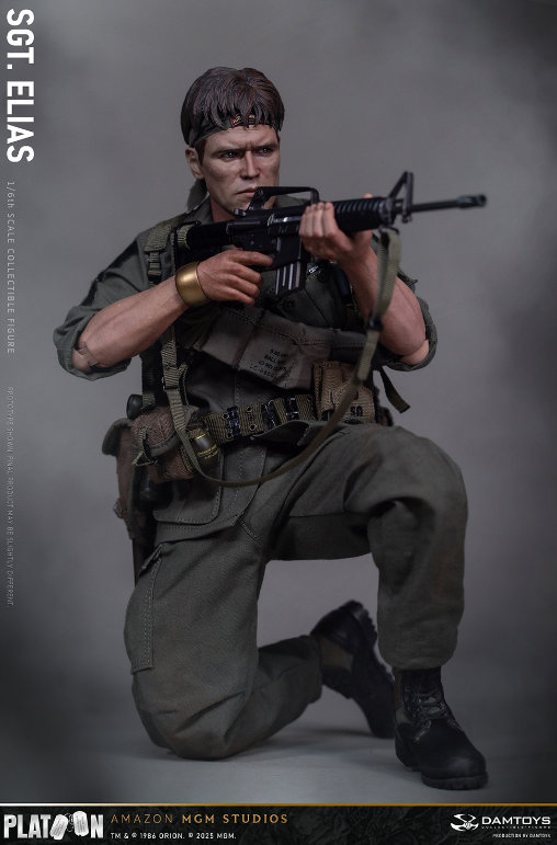 Platoon: Sergeant Elias Grodin, 1/6 Figur von Damtoys
