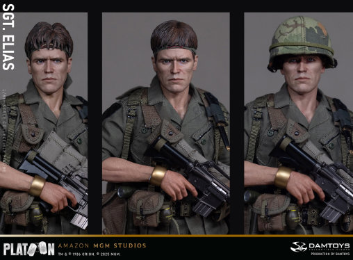 Platoon: Sergeant Elias Grodin, 1/6 Figur von Damtoys