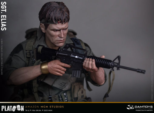 Platoon: Sergeant Elias Grodin, 1/6 Figur von Damtoys