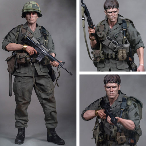 Platoon: Sergeant Elias Grodin, 1/6 Figur von Damtoys