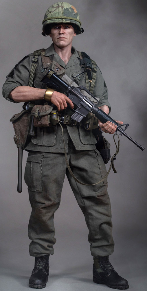 Platoon: Sergeant Elias Grodin, 1/6 Figur von Damtoys