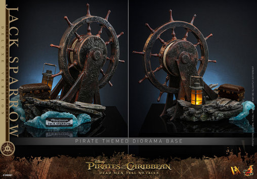Pirates of the Caribbean - Dead Men Tell No Tales: Jack Sparrow - Deluxe, 1/6 Figur von Hot Toys