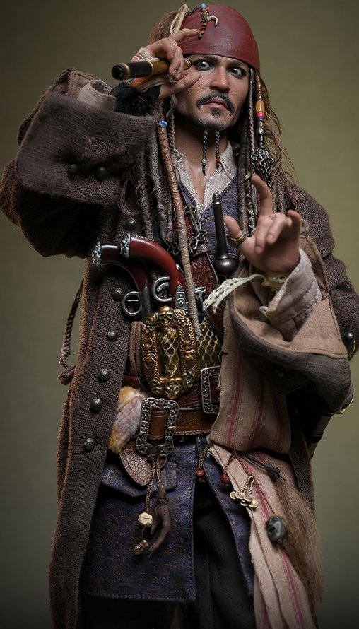 Pirates of the Caribbean - Dead Men Tell No Tales: Jack Sparrow - Deluxe, 1/6 Figur von Hot Toys