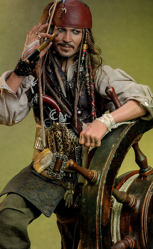 Pirates of the Caribbean - Dead Men Tell No Tales: Jack Sparrow - Deluxe, 1/6 Figur von Hot Toys