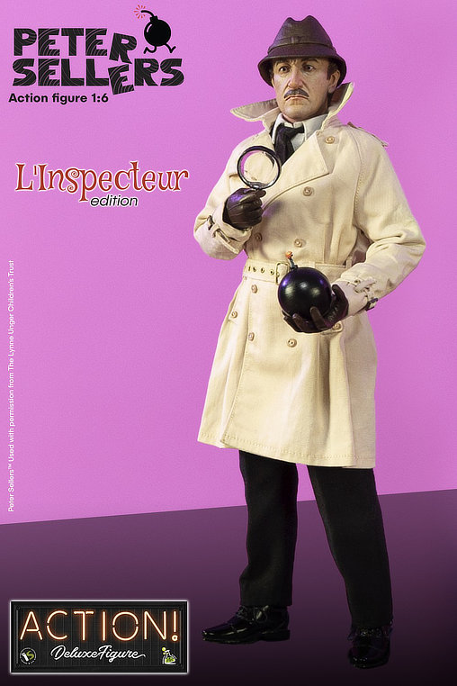 Pink-Panther-Reihe: Inspecteur Jacques Clouseau, 1/6 Figur von Infinite Statue