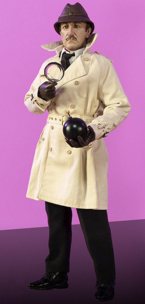 Pink-Panther-Reihe: Inspecteur Jacques Clouseau, 1/6 Figur von Infinite Statue