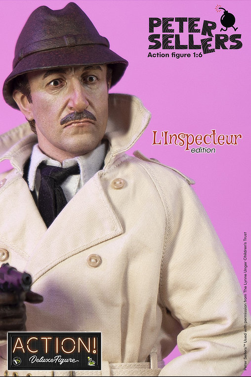 Pink-Panther-Reihe: Inspecteur Jacques Clouseau, 1/6 Figur von Infinite Statue