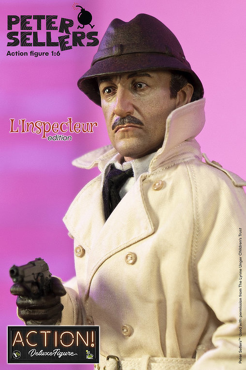 Pink-Panther-Reihe: Inspecteur Jacques Clouseau, 1/6 Figur von Infinite Statue
