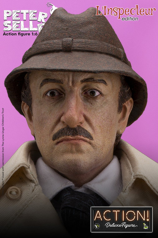 Pink-Panther-Reihe: Inspecteur Jacques Clouseau, 1/6 Figur von Infinite Statue