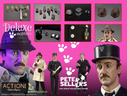 Pink-Panther-Reihe: Jacques Clouseau - Deluxe Edition, 1/6 Figur von Infinite Statue