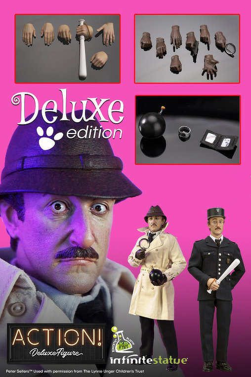 Pink-Panther-Reihe: Jacques Clouseau - Deluxe Edition, 1/6 Figur von Infinite Statue