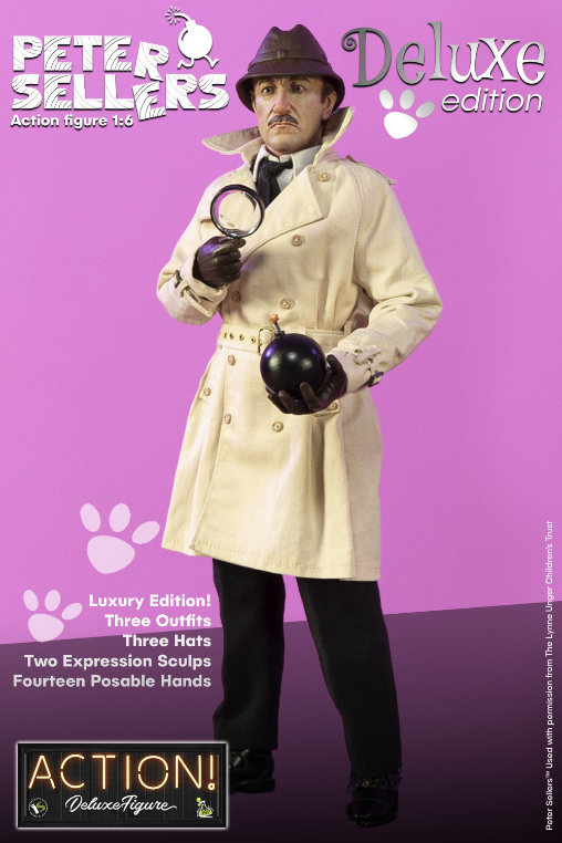 Pink-Panther-Reihe: Jacques Clouseau - Deluxe Edition, 1/6 Figur von Infinite Statue