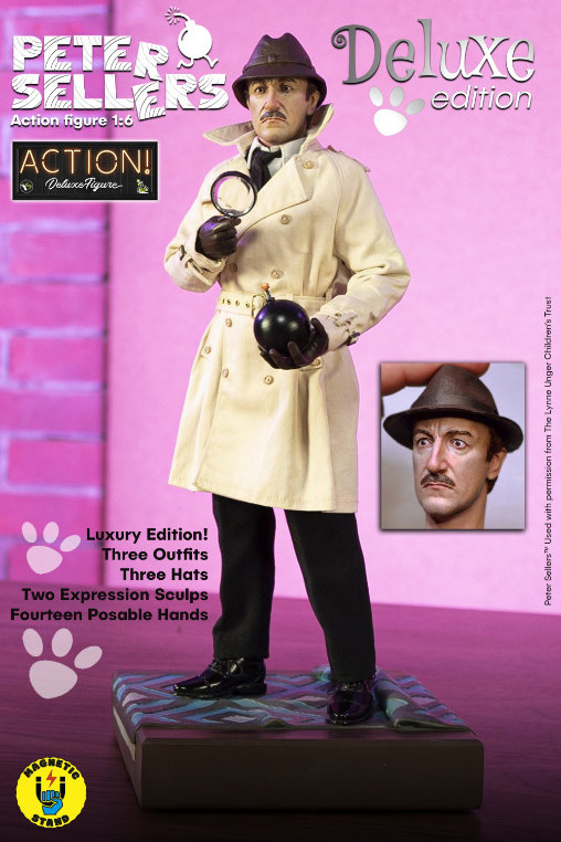 Pink-Panther-Reihe: Jacques Clouseau - Deluxe Edition, 1/6 Figur von Infinite Statue