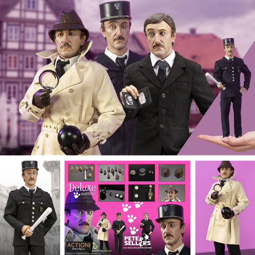 Pink-Panther-Reihe: Jacques Clouseau - Deluxe Edition, 1/6 Figur