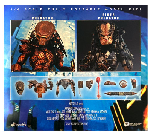 Predator 2: City Hunter Predator, 1/6 Figur von Hot Toys