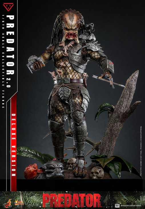 Predator 1: Predator - 2.0 - Deluxe, 1/6 Figur von Hot Toys