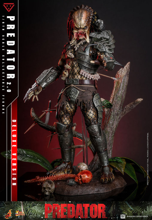 Predator 1: Predator - 2.0 - Deluxe, 1/6 Figur von Hot Toys