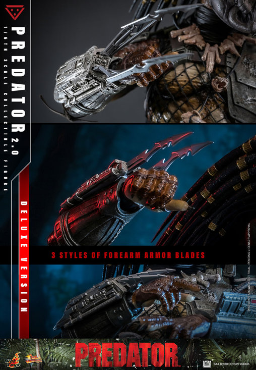 Predator 1: Predator - 2.0 - Deluxe, 1/6 Figur von Hot Toys