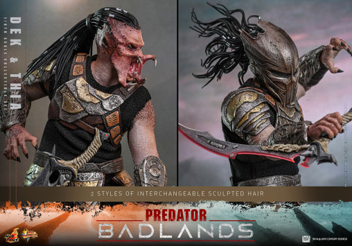 Predator - Badlands: Dek und Thia, 1/6 Figur von Hot Toys
