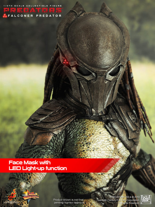 Predators: Falconer Predator, 1/6 Figur von Hot Toys