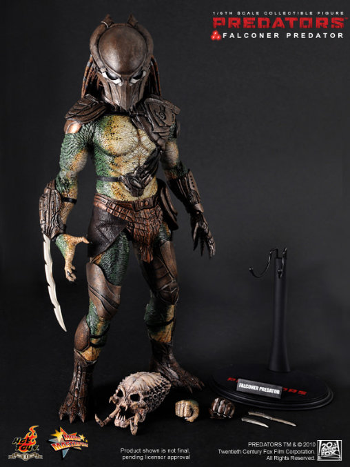 Predators: Falconer Predator, 1/6 Figur von Hot Toys