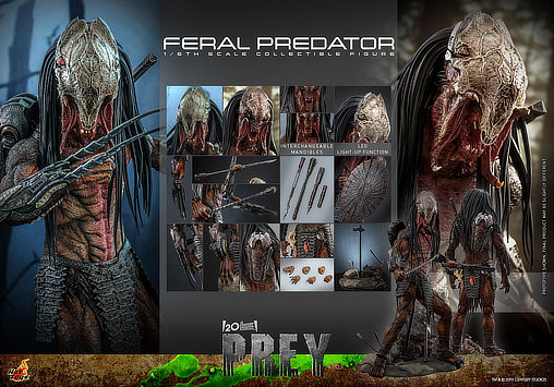 Prey: Feral Predator, 1/6 Figur von Hot Toys