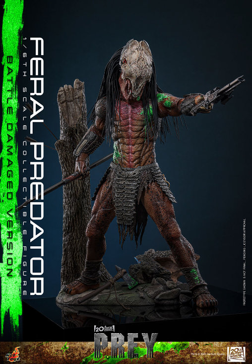 Prey: Feral Predator - Battle Damaged, 1/6 Figur von Hot Toys