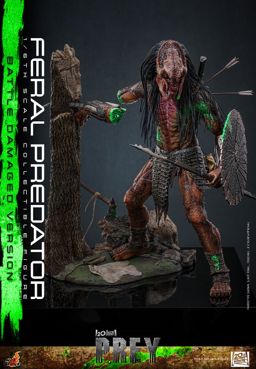 Prey: Feral Predator - Battle Damaged, 1/6 Figur von Hot Toys