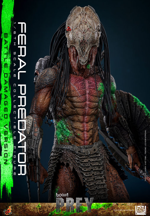 Prey: Feral Predator - Battle Damaged, 1/6 Figur von Hot Toys