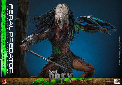 Prey: Feral Predator - Battle Damaged, 1/6 Figur von Hot Toys