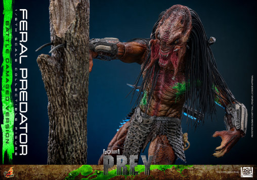 Prey: Feral Predator - Battle Damaged, 1/6 Figur von Hot Toys