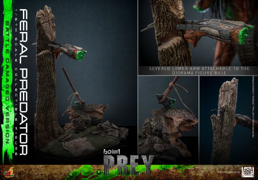 Prey: Feral Predator - Battle Damaged, 1/6 Figur von Hot Toys