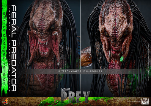 Prey: Feral Predator - Battle Damaged, 1/6 Figur von Hot Toys