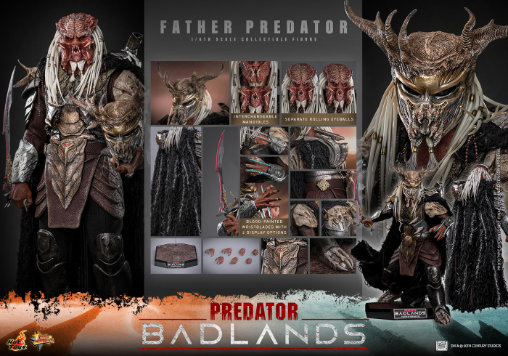 Predator - Badlands: Njohrr, 1/6 Figur von Hot Toys