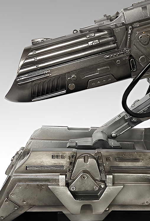 Predator 1: Predator Plasmacaster Cannon, Fertig-Modell von HCG