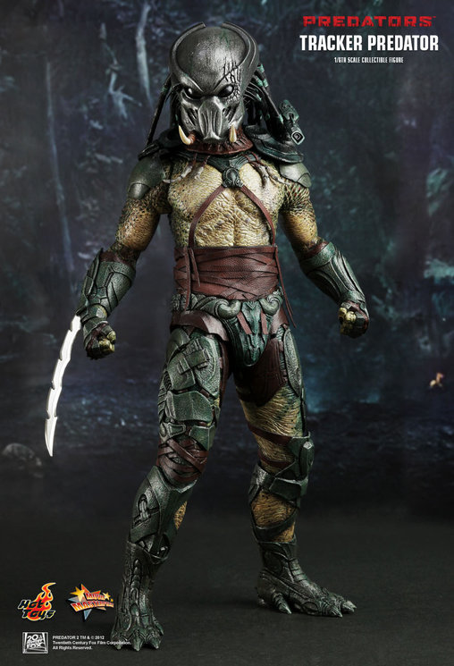 Predators: Tracker Predator mit Hunde-Alien, 1/6 Figur von Hot Toys