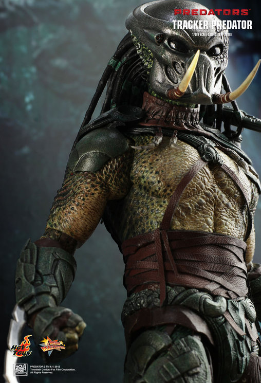 Predators: Tracker Predator mit Hunde-Alien, 1/6 Figur von Hot Toys