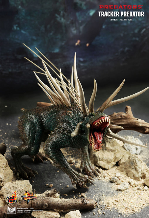 Predators: Tracker Predator mit Hunde-Alien, 1/6 Figur von Hot Toys