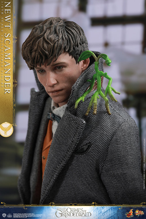 Phantastische Tierwesen - Grindelwalds Verbrechen: Newt Scamander, 1/6 Figur von Hot Toys