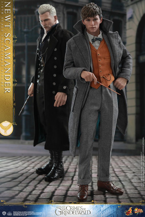 Phantastische Tierwesen - Grindelwalds Verbrechen: Newt Scamander, 1/6 Figur von Hot Toys