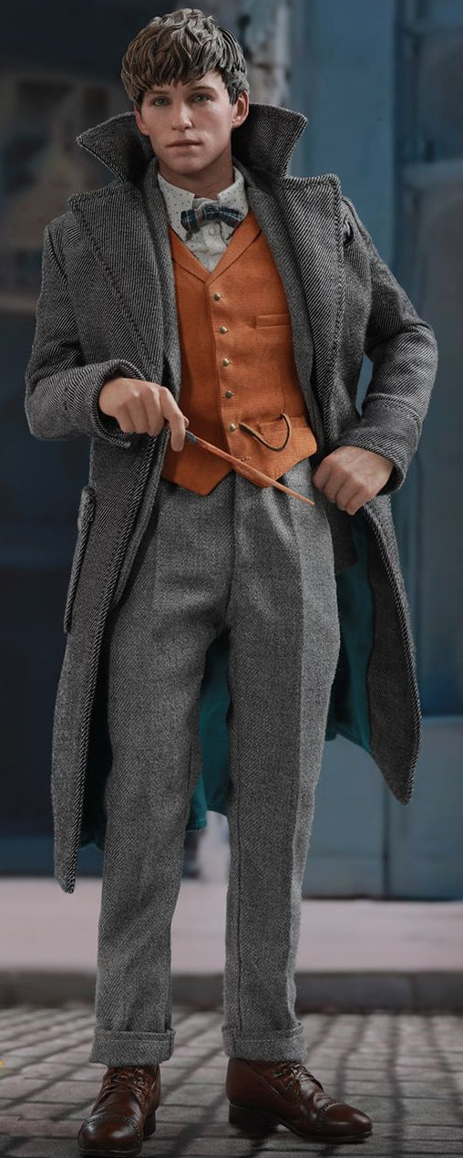 Phantastische Tierwesen - Grindelwalds Verbrechen: Newt Scamander, 1/6 Figur von Hot Toys
