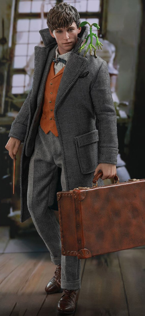 Phantastische Tierwesen - Grindelwalds Verbrechen: Newt Scamander, 1/6 Figur von Hot Toys