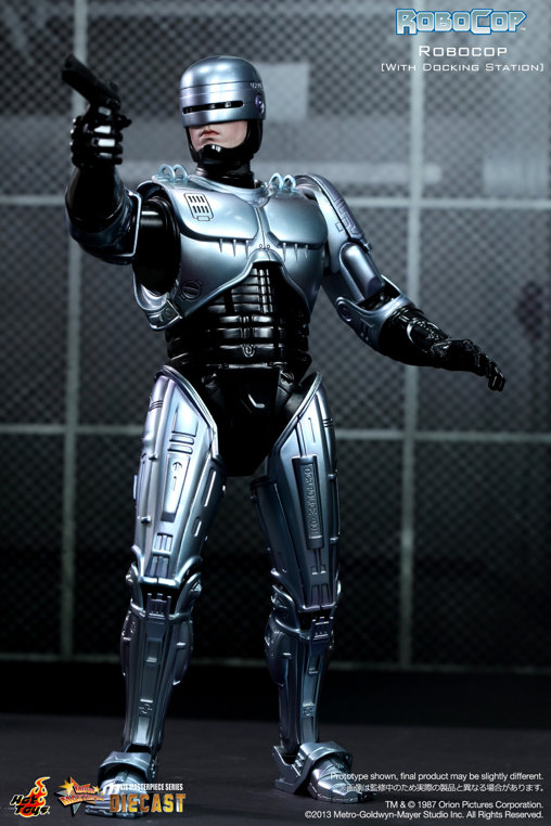Robocop: Robocop mit Docking Station - Die Cast, 1/6 Figur von Hot Toys