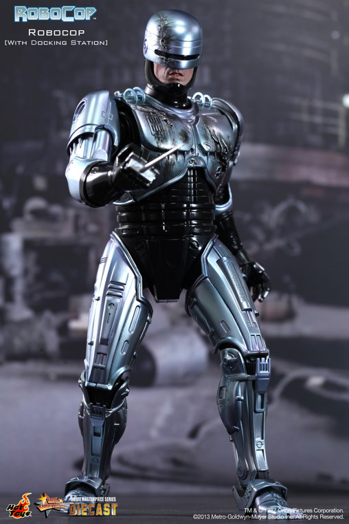Robocop: Robocop mit Docking Station - Die Cast, 1/6 Figur von Hot Toys
