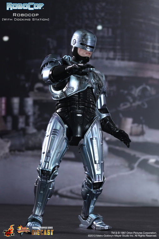 Robocop: Robocop mit Docking Station - Die Cast, 1/6 Figur von Hot Toys